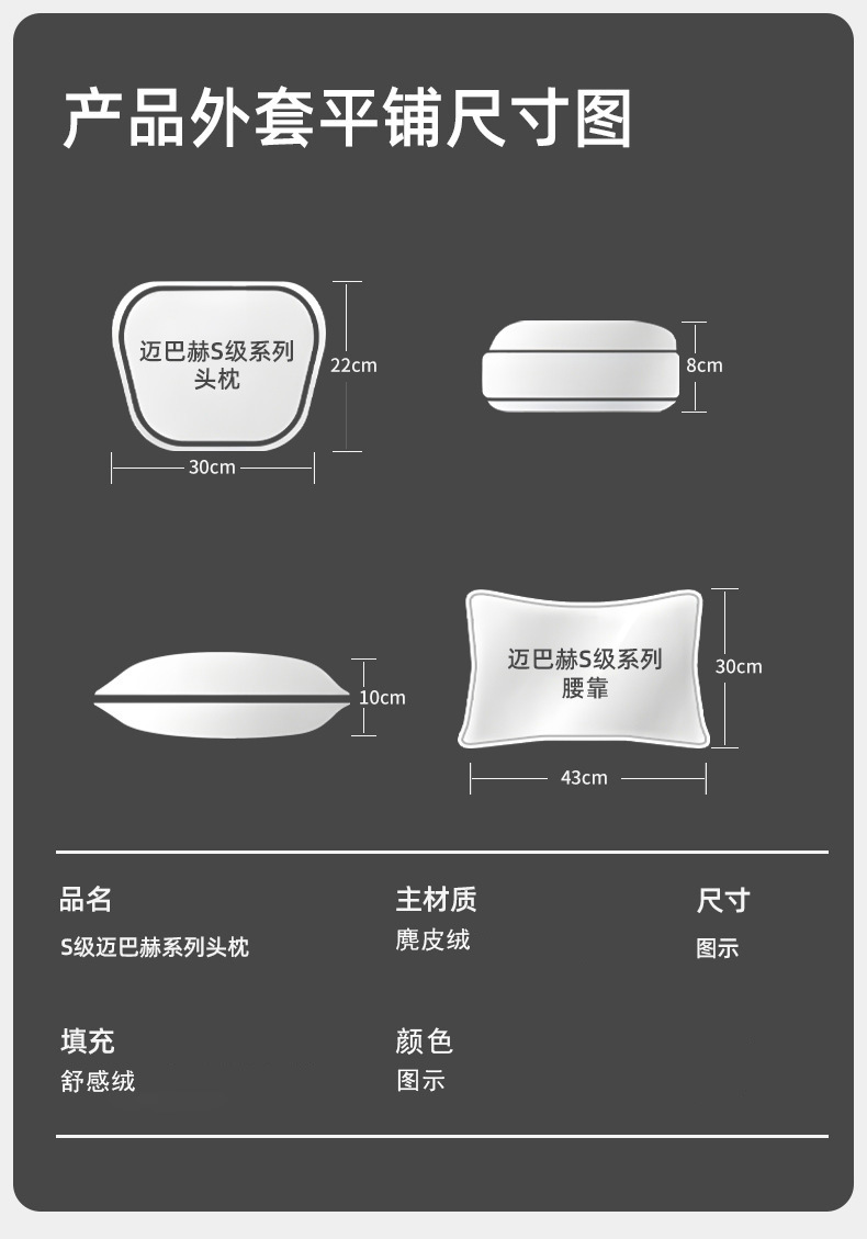 Car Headrest and Lumbar Support for Driver's Seat, Universal Car Cushion, Lumbar Pillow, Neck Pillow