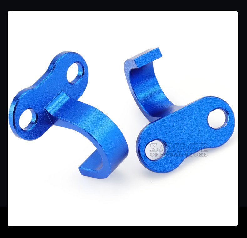 Suitable for Yamaha Yz125250450Fwr250F Modified Wire Clamp Rear Brake Oil Pipe Guide Clamp Accessories