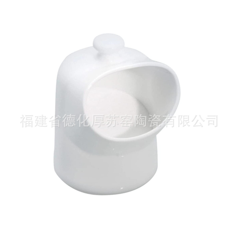 Porcelain Salt Pig, White.png
