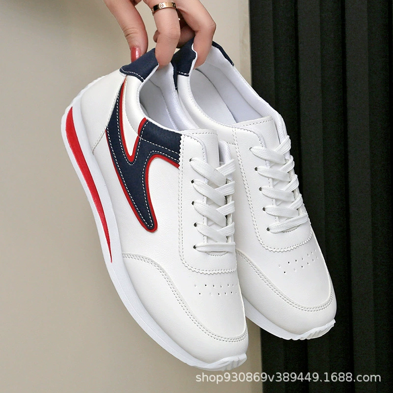 Большие размеры маленькие белые туфли женские 2024 новые летние дышащие дикие студенты повседневные спортивные плоские легкие беговые туфли