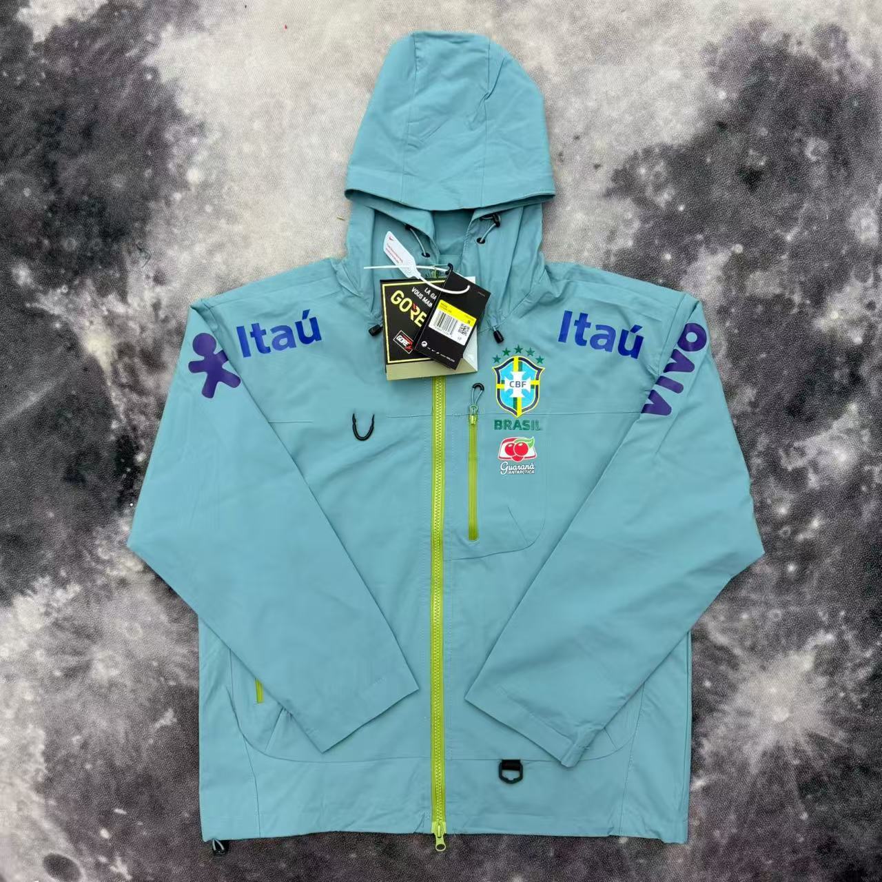 Nike Brazil CBF Jacket Gore-Tex Teal