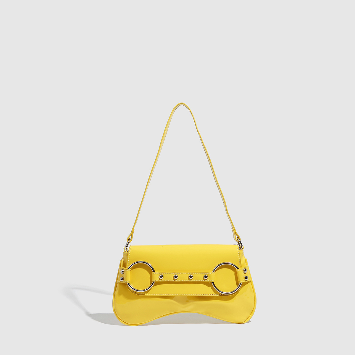 Liquidación de fabricantes transfronterizos, bolsos de axila, bolsos de hombro de moda, bolsos de muñeca, macaron de nicho, bolsos de mujer portátiles de gelatina, bandolera