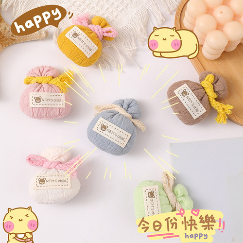 Cute lucky bag brooch wholesale student school bag pendant pin jewelry diy clothing accessories hairpin fabric accessories