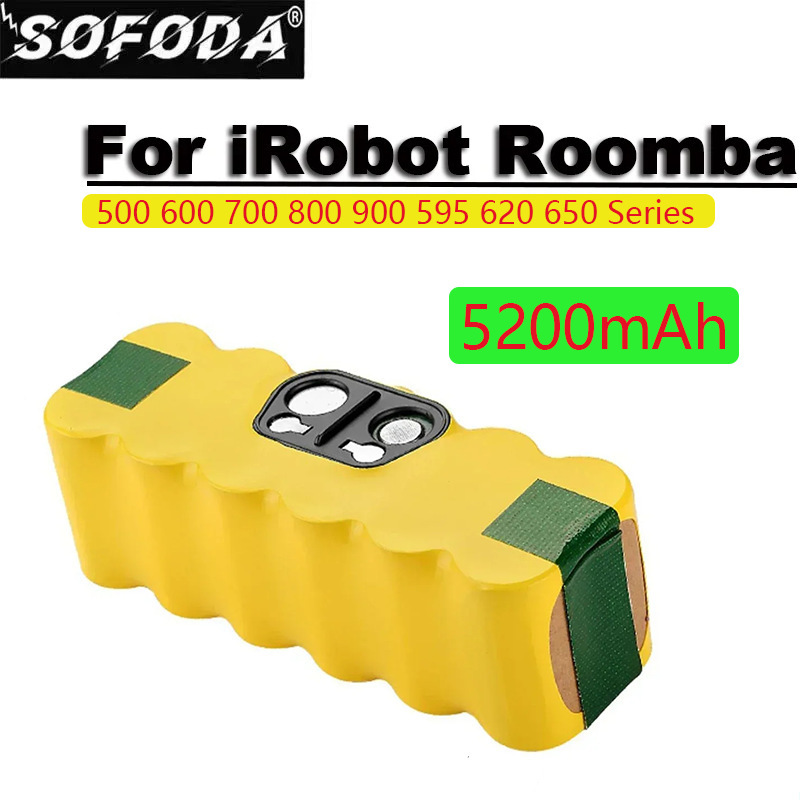 14.4V 5200mAhのロボットの扫除机の电池のパックはIRobot RoombaのSeriesに适しています|undefined