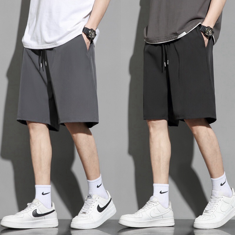 Ice Silk Quick-drying Shorts Men's Summer Outer Wear Thin Sports Loose Shorts Breathable Beach Casual Pants Ice Silk Quick-drying Shorts Men's Summer Outer Wear Thin Sports Loose Shorts Breathable Beach Casual Pants