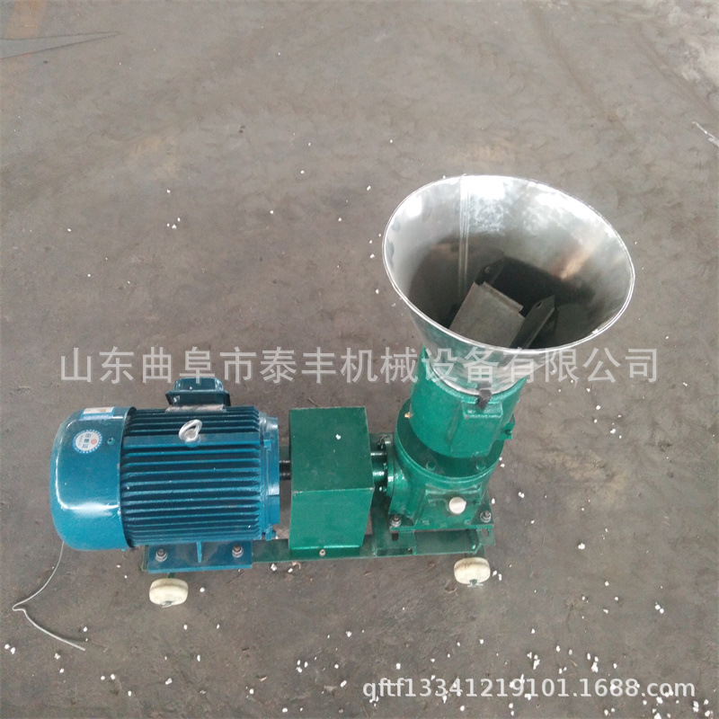 养猪牛羊玉米饲料颗粒成型机 柴油机款饲料颗粒机 商用饲料生产线