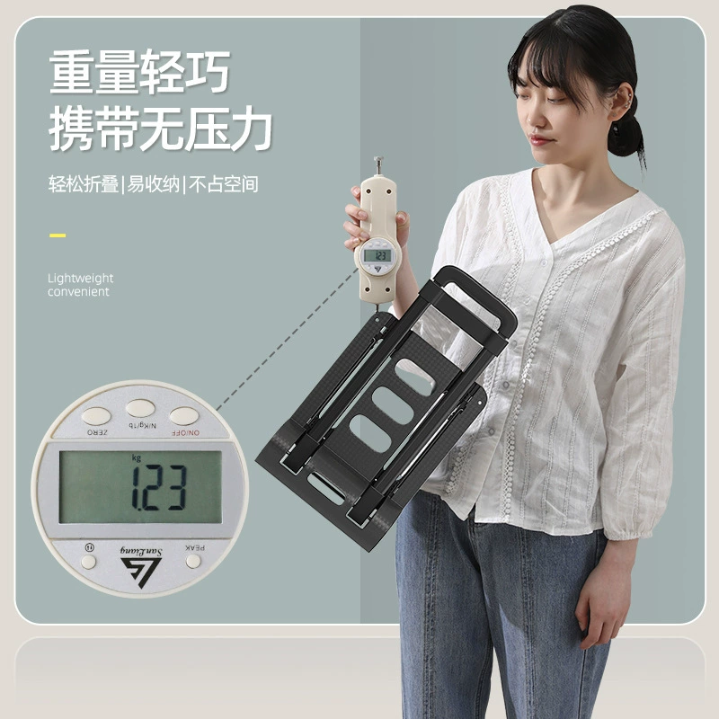 友耐 Folding handheld trailer for home use, luggage cart, suitcase