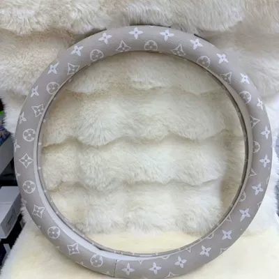 Interior Cover, Steering wheel cover - round-gray-default