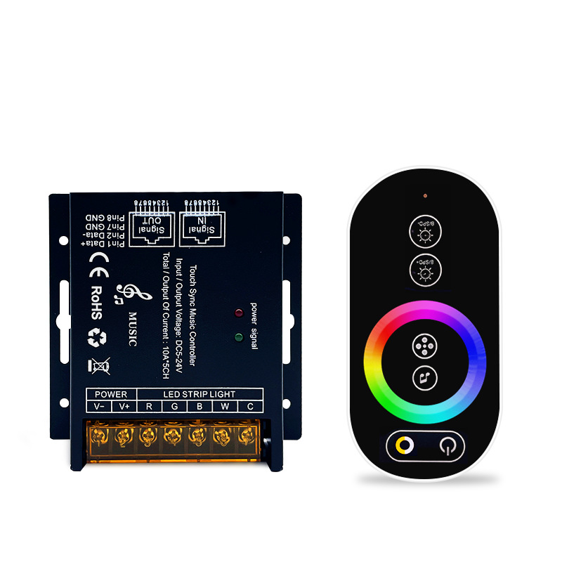 음악 동기화 컨트롤러 터치 6 키 리모콘