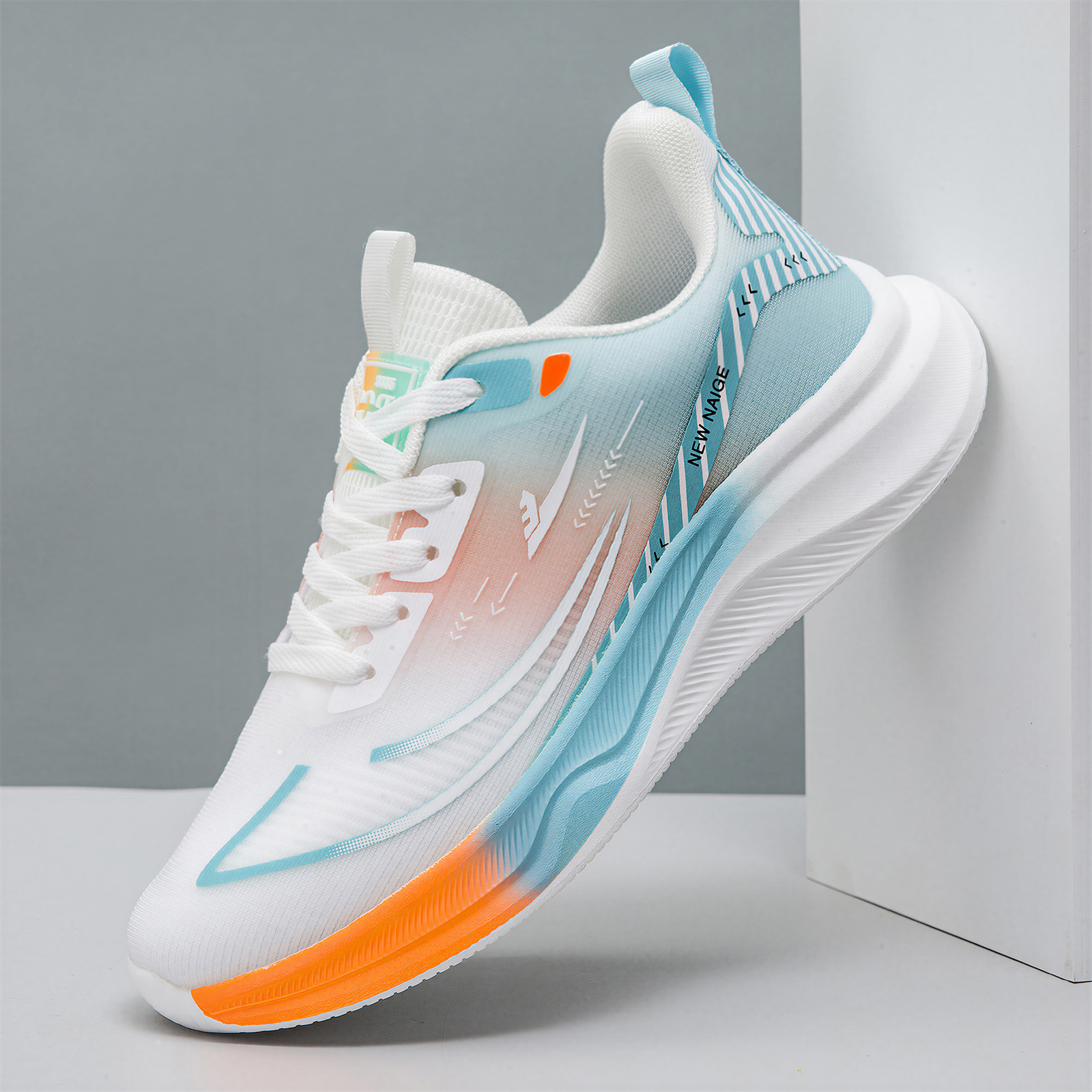 Zapatos de hombre, zapatos de malla transpirables, zapatos ligeros, zapatos de suela suave, tendencia, zapatos de carrera resistentes al desgaste, zapatos casuales al aire libre