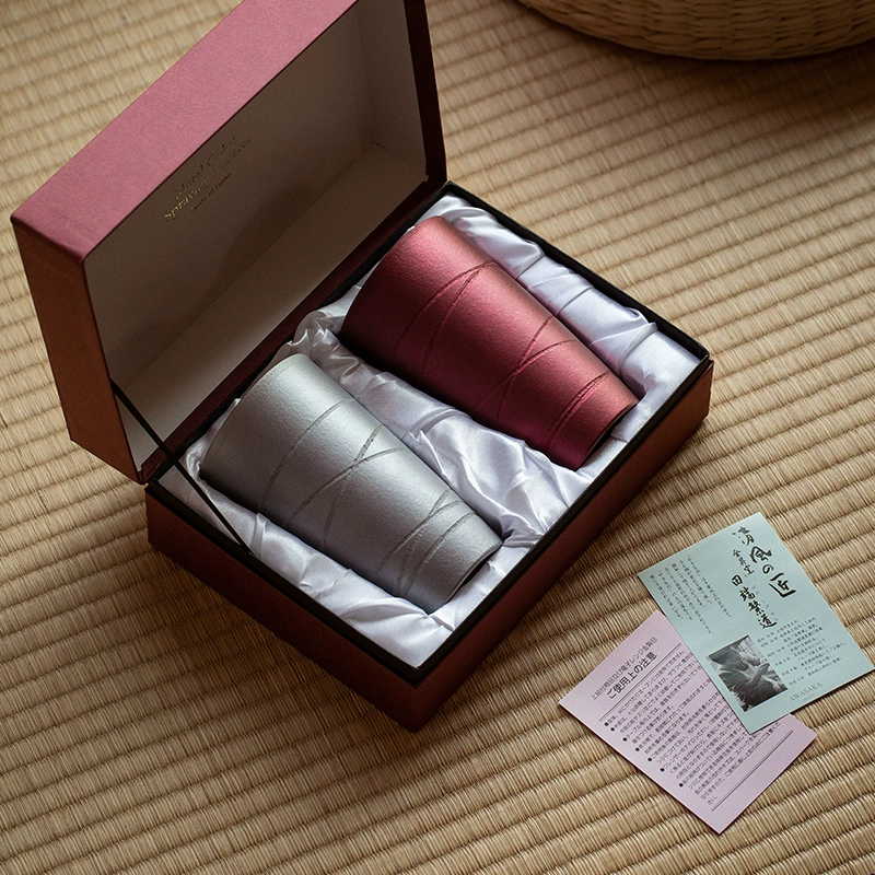 [Официальная подлинная] Япония импортировала легкие и роскошные ретро-ручные чайные чашки