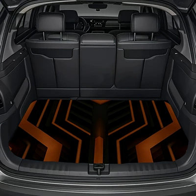 Cross-Border Amazon American-Style Car Trunk Mat, Stain-Resistant and Wear-Resistant, Water-Absorbent and Easy to Care For, Crystal Velvet Dust-Proof Mat (Avtomobil döşəmə paspasları) - pss-car-trunk-mat-1-75100cm-crystal-velvet