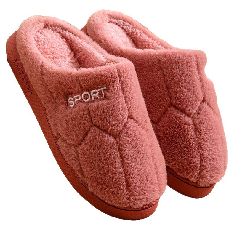 綿スリッパメーカー卸売冬の女性の家庭用暖かい産後靴綿スリッパカップルノンスリップスリッパ男性厚いぬいぐるみ|undefined