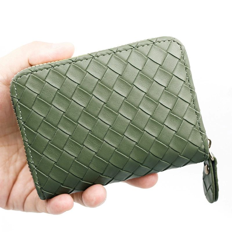Стильный Woven Card Holder для детей - Zipper Wallet, идеально подходит для школы и банковских карт, Новая коллекция!