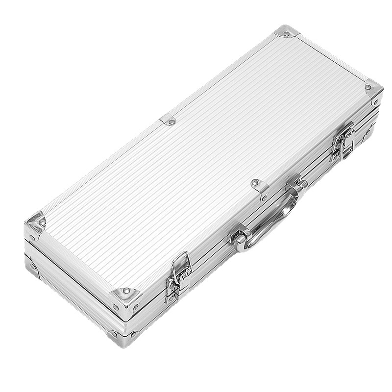 Amazon Venta caliente de acero inoxidable caja de aluminio para hornear juego de 26 piezas BBQ al aire libre para el hogar herramienta de barbacoa juego de combinación