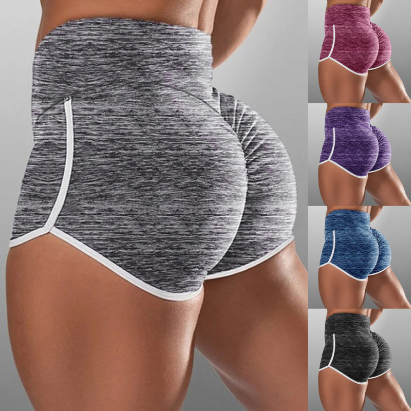 Wish Amazon Ebay Cross-Border Summer 5 Colors 8 Size Sports Shorts Yoga Pants Women's Hot Pants