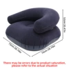 Dark blue inflatable sofa