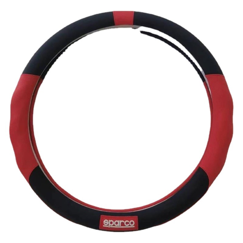 Simple Car Steering Wheel Cover Manufacturer Wholesale 4S Store Car Steering Wheel Cover Hand Massage Block Sports Model