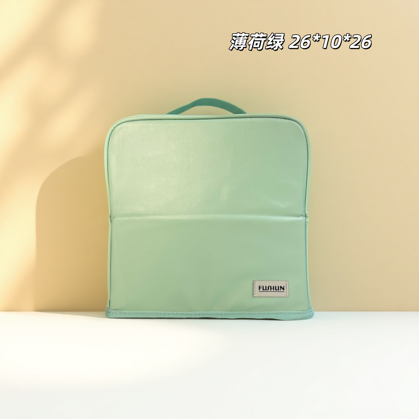 Bolsas de maquillaje de gran capacidad portátiles verticales para mujeres pueden colgar una maleta con espejo pu cruz de bolsas impermeables de mujeres bolsa de almacenamiento