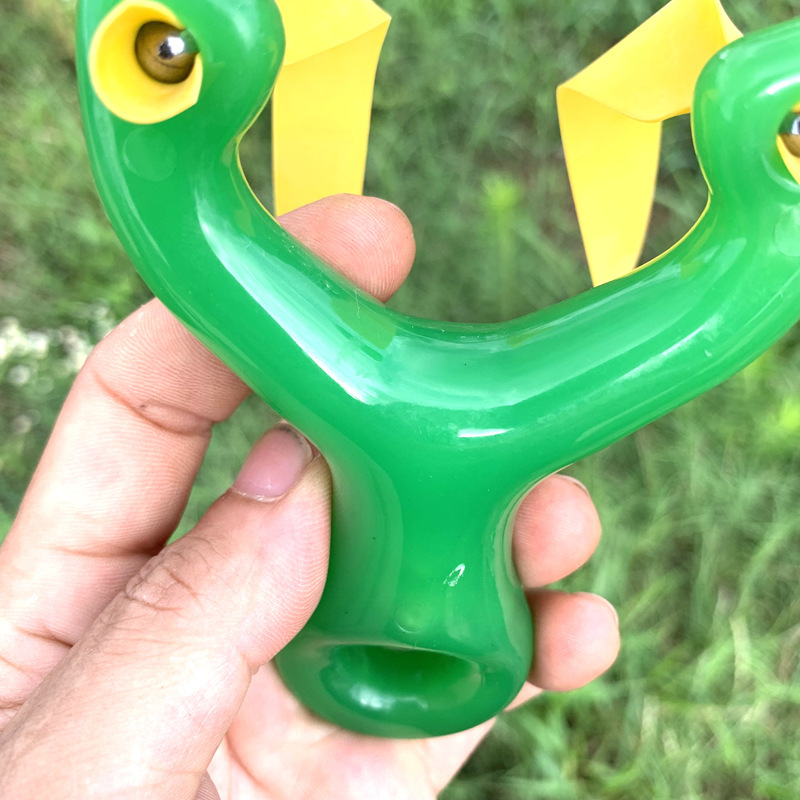 树脂单卡成年人专用高强度树脂弹弓绿魔单卡弹弓竞技专用弹弓架|undefined