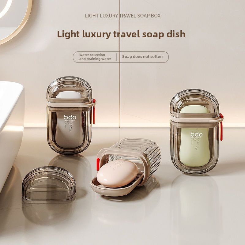 Handheld soap holder for traveling