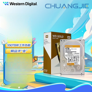 6Tb Enterprise-Class Hard Drive Wd Gold Sata 7200 Rpm 256Mb 3.5inch Wd6004Fr