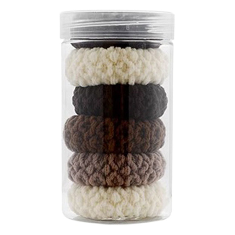 2025 nuevo estilo ensanchado, grueso y grueso, cuerda para el cabello, cabeza de bola para mujer, cuerda de cabeza de cola de caballo alta, banda elástica y duradera