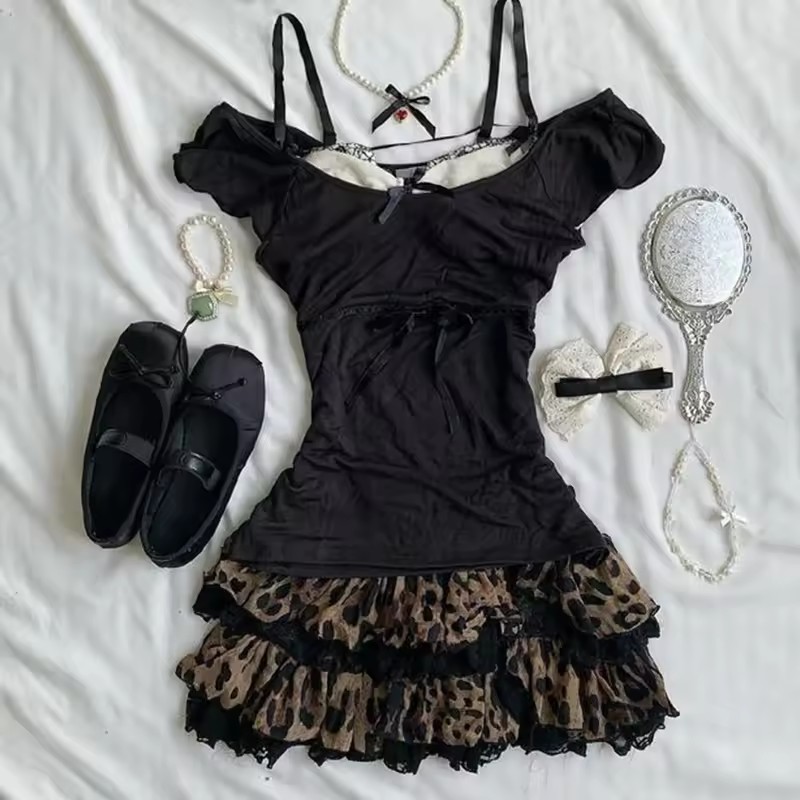 Cross-Border New Design, Elegant, Sexy, Slim, Casual, Comfortable and Versatile Suspender T-Shirt