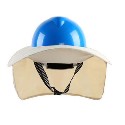 Beige summer safety hat summer Sunscreen Rain Female sex Architecture construction site safety hat Beige Visor