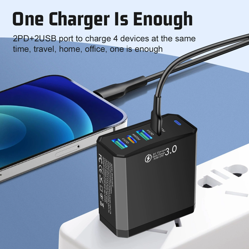 Мобильный телефон, зарядка, планшетная вилка, 100W