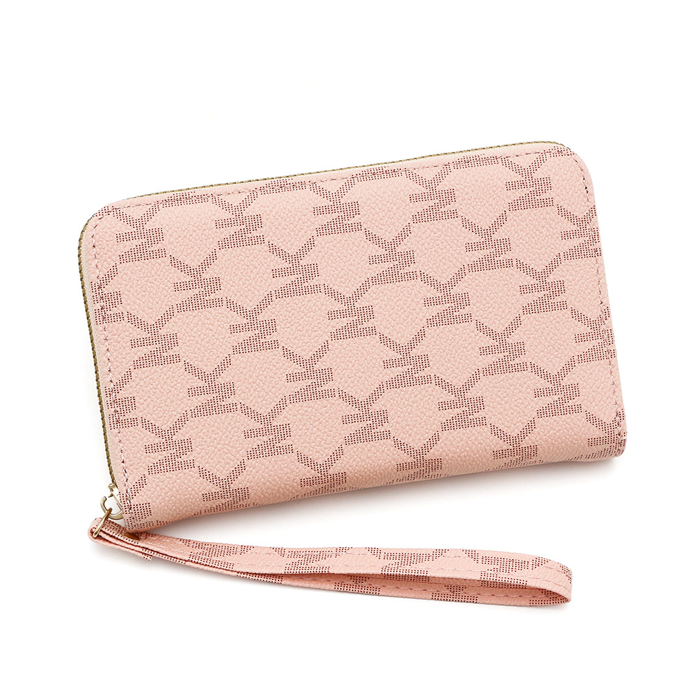 Nuevo bolso de mujer impresa bolso de mano de mujer gran capacidad bolsa de tarjetas casuales bolsa de cambio bolsa de licencia de conducir bolsa