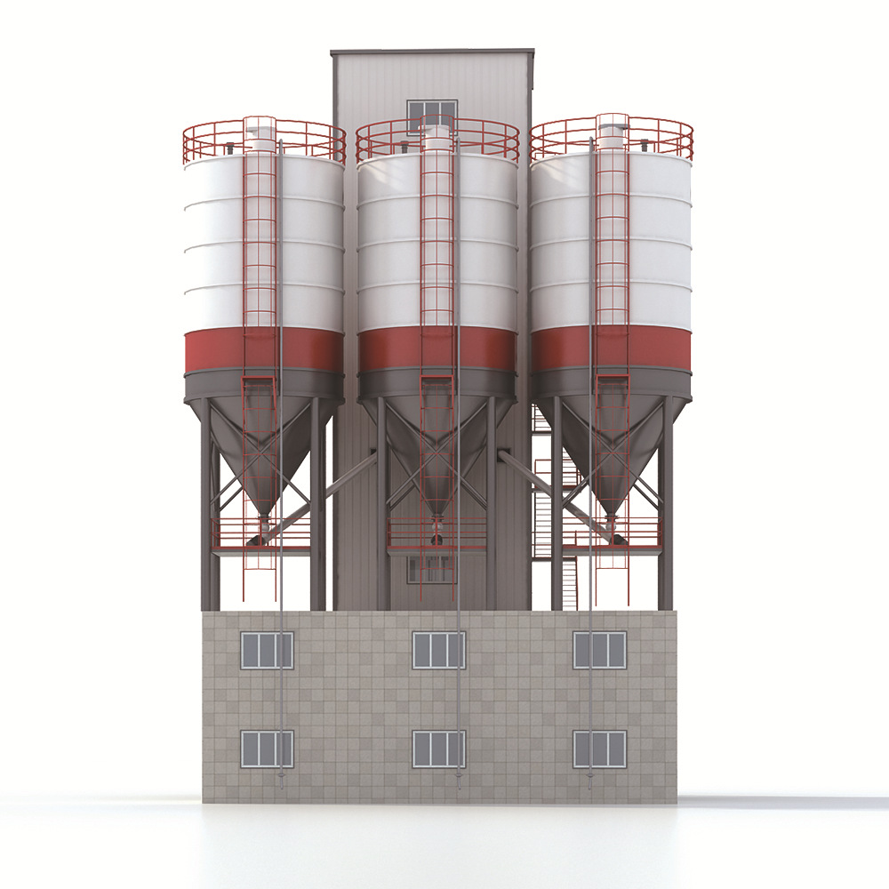 南方路机NFLG HLS120 商品混凝土搅拌楼