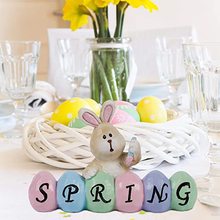 Easter 复活节春季装饰派对兔子彩蛋家居装饰桌面兔子和蛋摆件