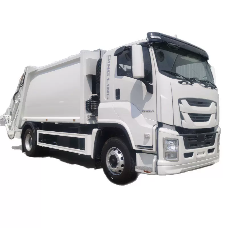 五十铃16方压缩垃圾车 小区物业乡镇街道生活垃圾清运车