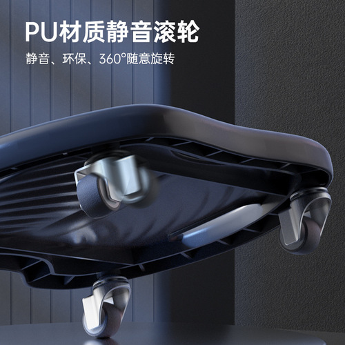 Abdominal disc four-wheel silent abdominal muscle sliding disc men's home abdominal curling abdominal wheel core strength training device