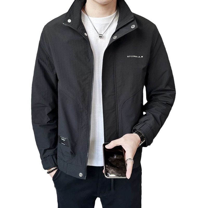 Van Wo FW9567 2024 Spring New Establishment Jacket Leisure Korean Jacket Men's Men's Wardd Permination Youth