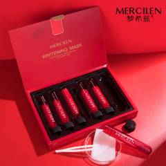 Dreams Blue Red Small Tube Whitening Mask Arbutin Brightening Skin Test Tube Mask Hydrating and Moisturizing