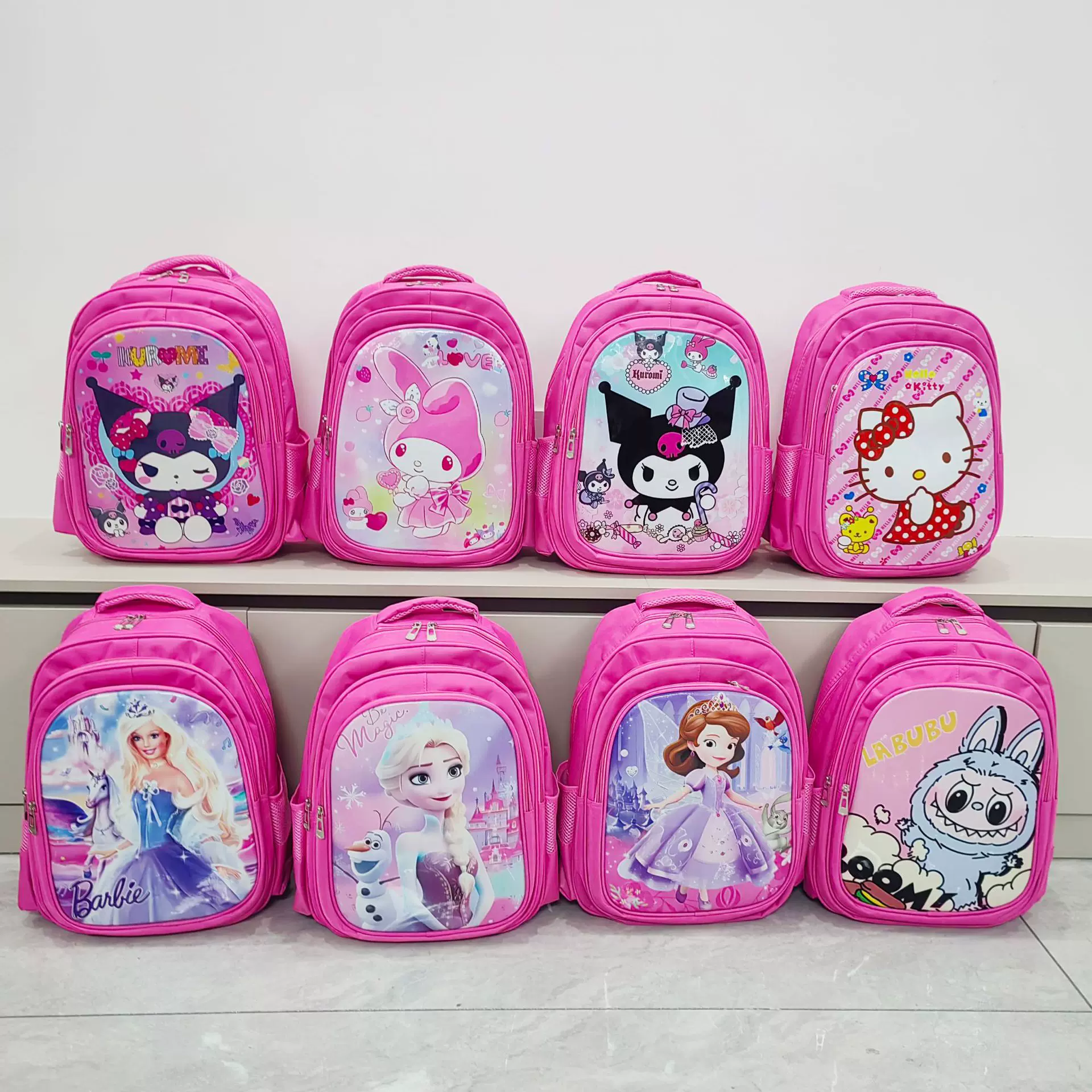 跨境外贸学生书包小学生女孩幼儿园背包一件代发厂家批发库洛米