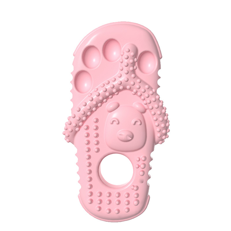 Transfronterizo perro mordedura de juguete zapatillas forma perro dientes molienda palo diente limpieza artefacto mordedura-resistente juguete para mascotas al por mayor