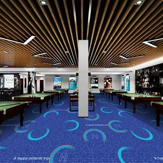Table carpet, wear-resistant pool for pool hall, 450 gram, polyester, increased thickness
