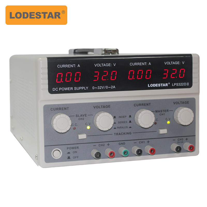 稳压电源厂家直销乐达LPS605DII双路数显可调大功率直流稳压电源