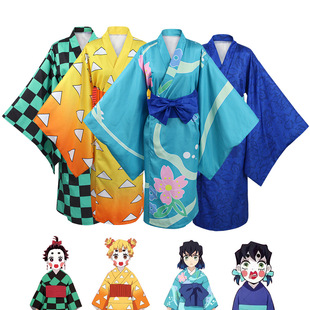 Demon Slayer: Kimetsu No Yaiba Cosplay Costume - Kamado/Meiwa Ei Cosplay Role-Playing Performance Costume