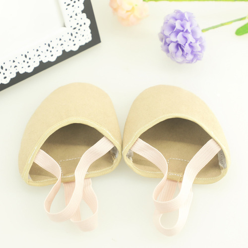 Professional artistic gymnastics shoes half-foot shoes for adults and children half-palm men and women new practice half-foot belly dance shoes