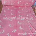 常熟厂家30个花型欧标现货夜光毛毯 荧光独角兽法兰绒面料绒冬毯