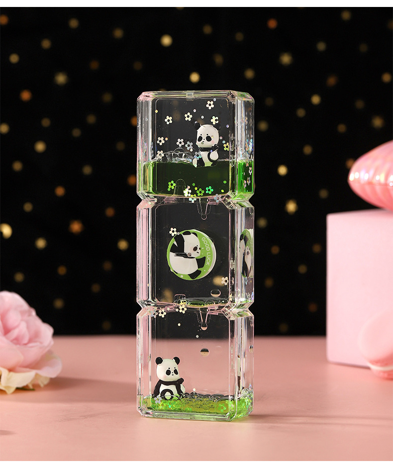 熊猫系列流沙摆件_08