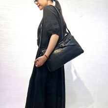 新款贵妇包真皮女包植鞣皮水晶牛皮单肩斜挎时尚女式方包托特包