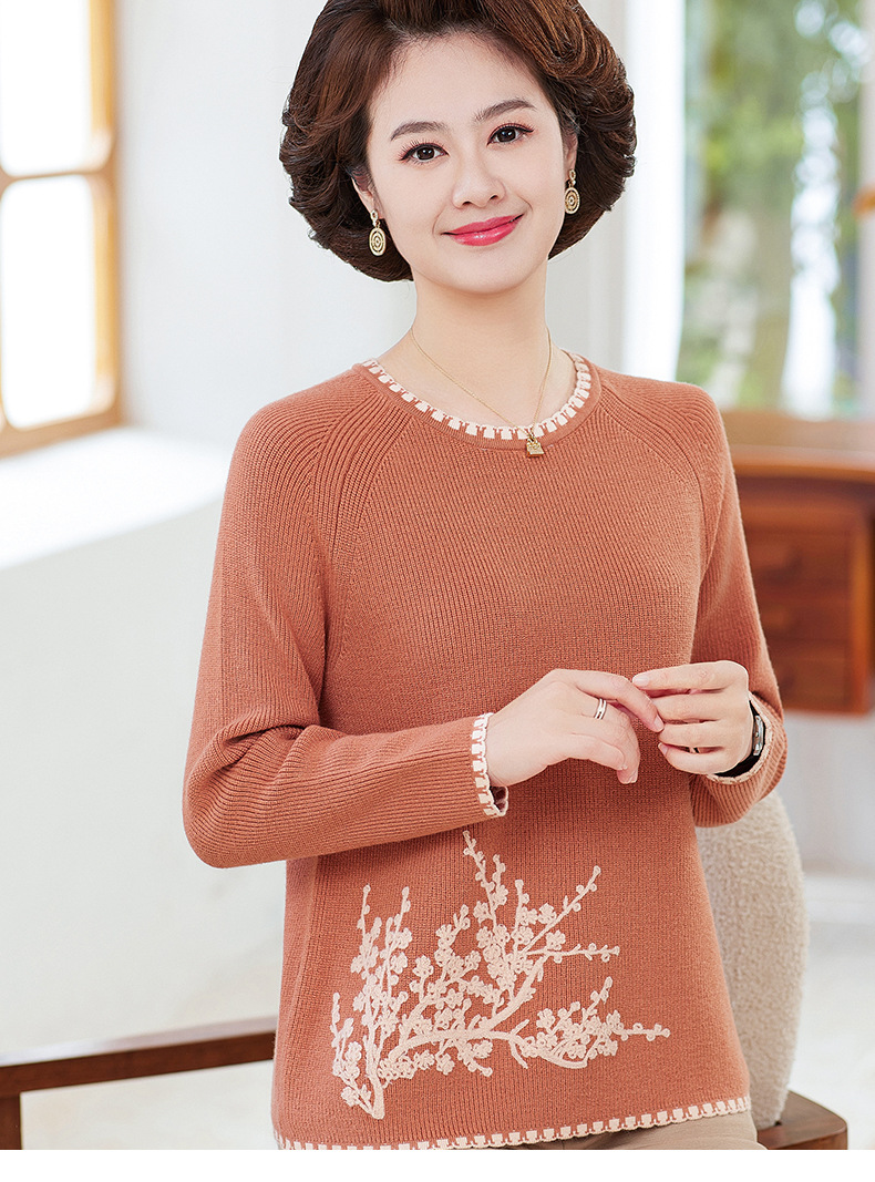 D7276 940K ÁO LEN NỮ TONTDI BIG SIZE NGOẠI CỠ MÙA XUÂN THU ĐÔNG TRUNG NIÊN THỜI TRANG NỮ G03 SẢN PHẨM MỚI