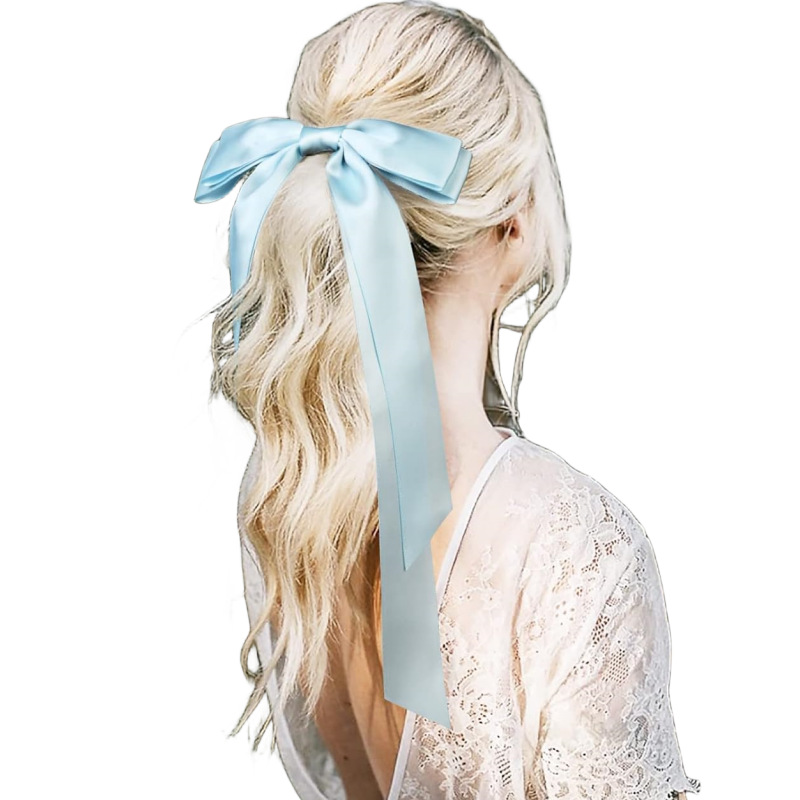 Women's Simple Style Bow Knot Cloth Handmade Hair Clip display picture 2