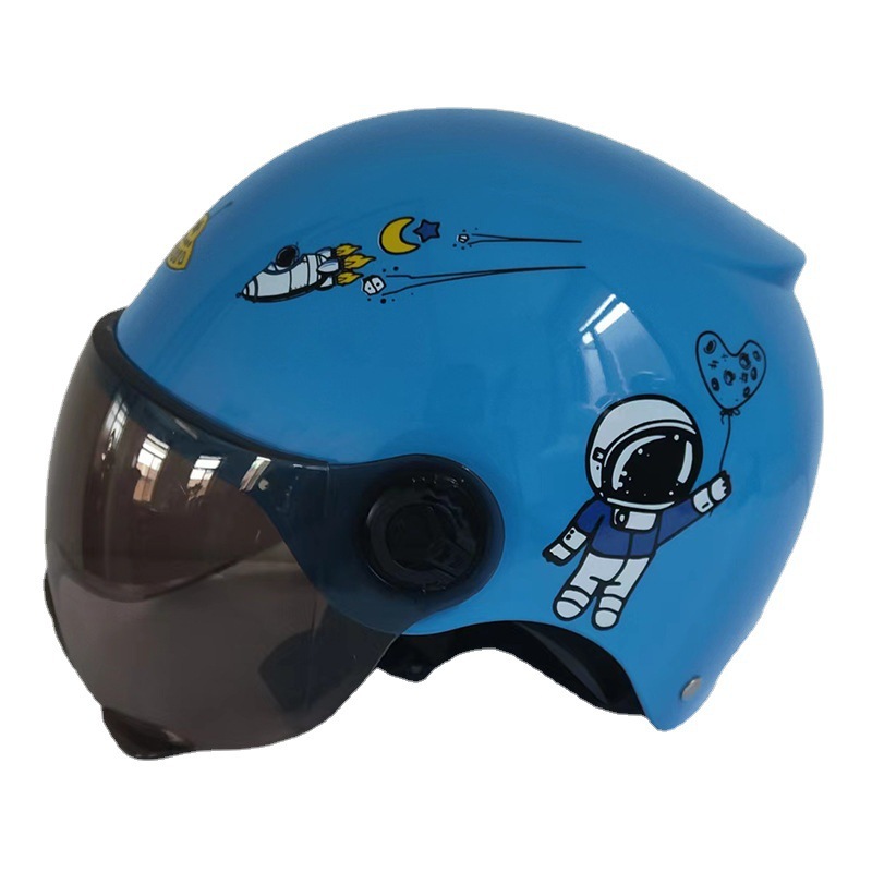 큰 파란색 (보호 모자)