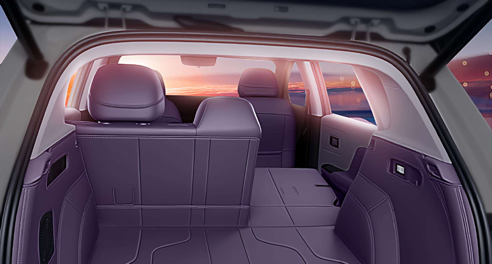 Suitable for Zero Lafa5 Trunk Mat Full Surround 26 Car Modification Interior Decoration Accessories Trunk Mat